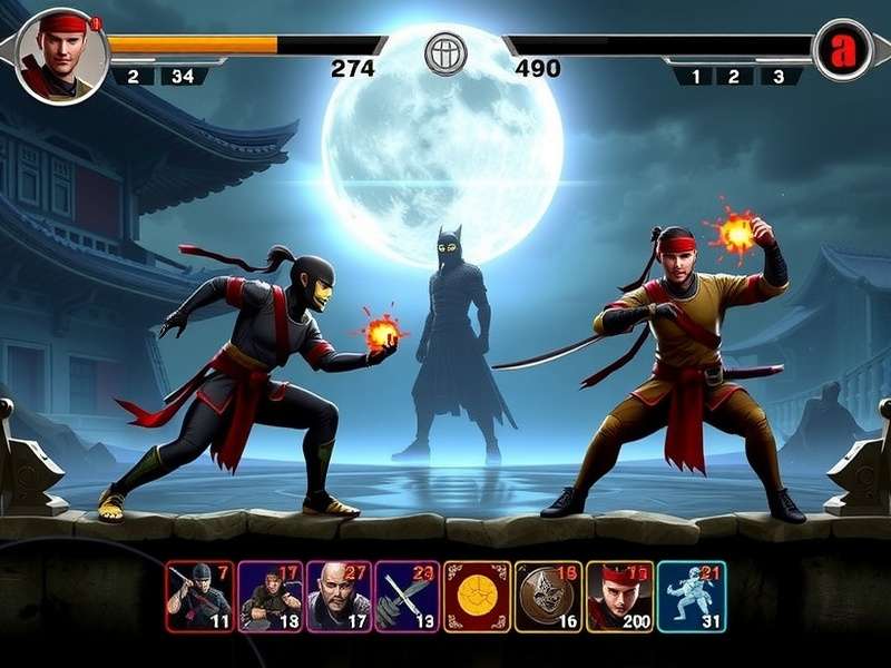 Ninja Warriors Gameplay